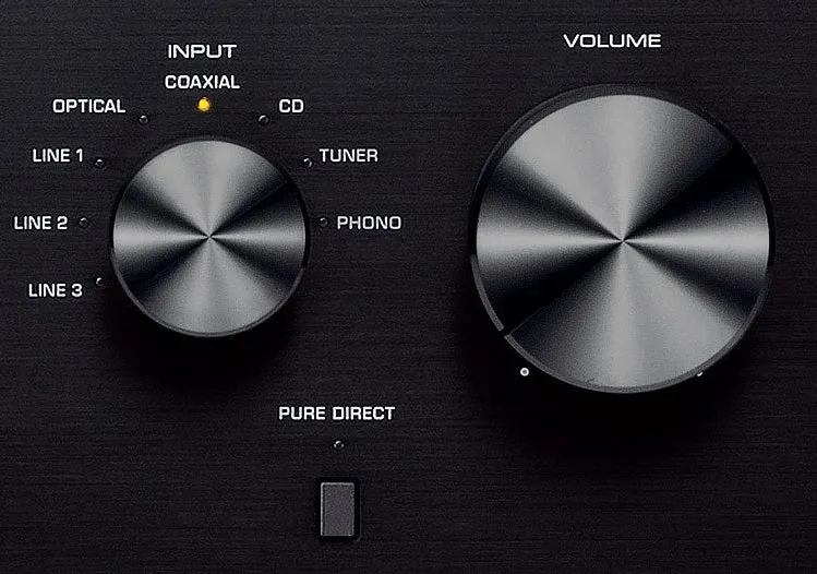 Yamaha AS301 - Amplificateur stéréo 60Watts par canal, entrée phono, HP A+B