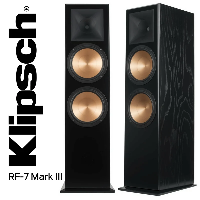 Klipsch RF7 MKIII - Les meilleures enceintes de type colonne de la série Référence! (la paire)