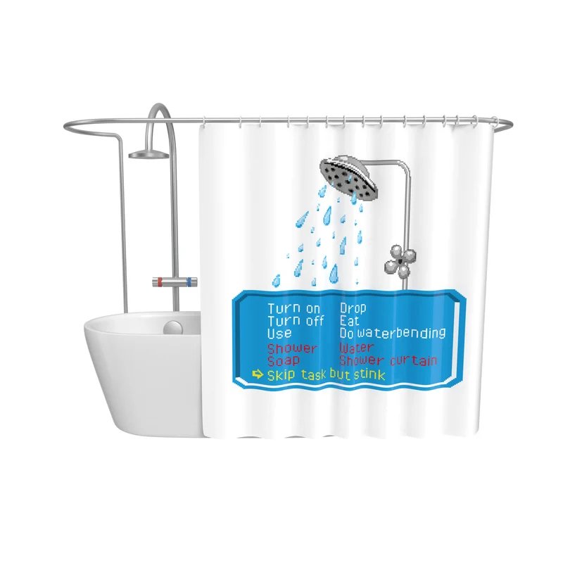 Rideau de douche Adventure Game Dialogbox