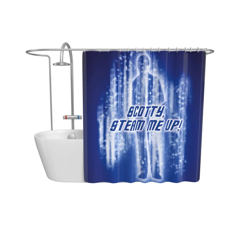 Steam me up, rideau de douche Scotty