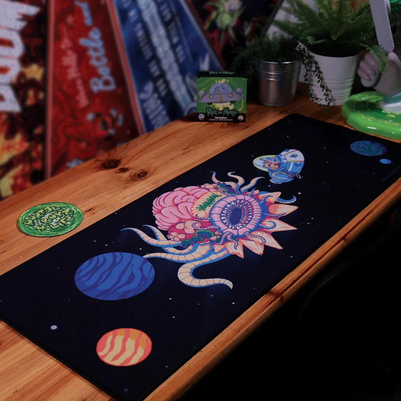 Rick and Morty XL Set de tapis de souris et de sous-verres