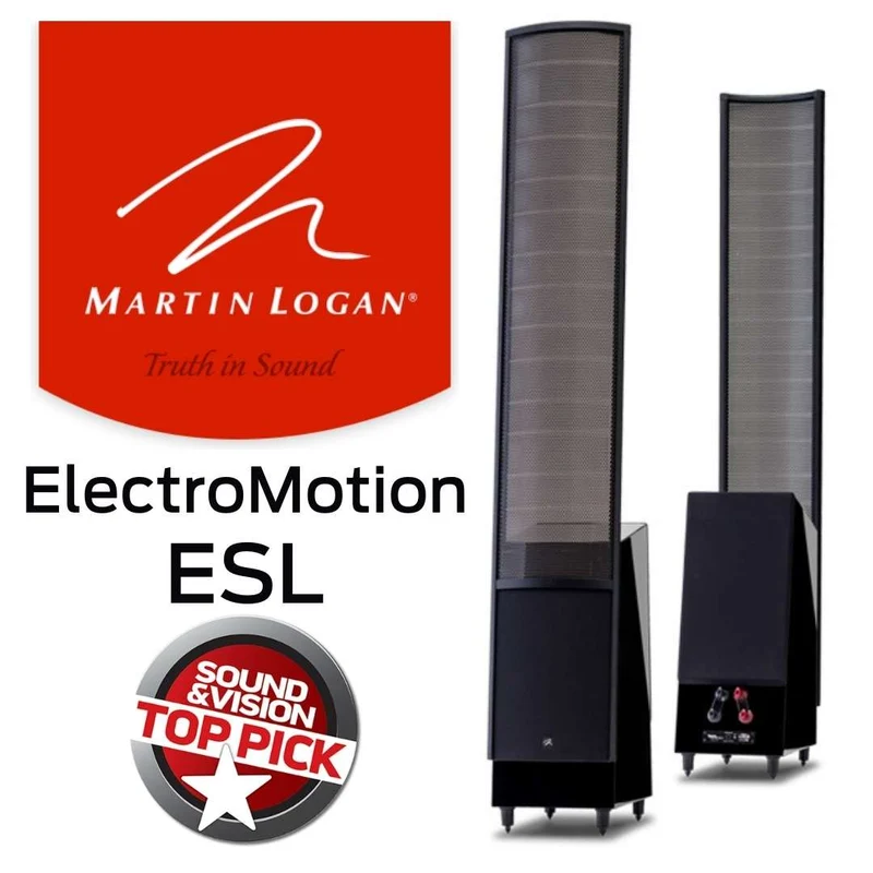 Martin Logan ElectroMotion ESL | Enceintes pour audiophile (la paire)