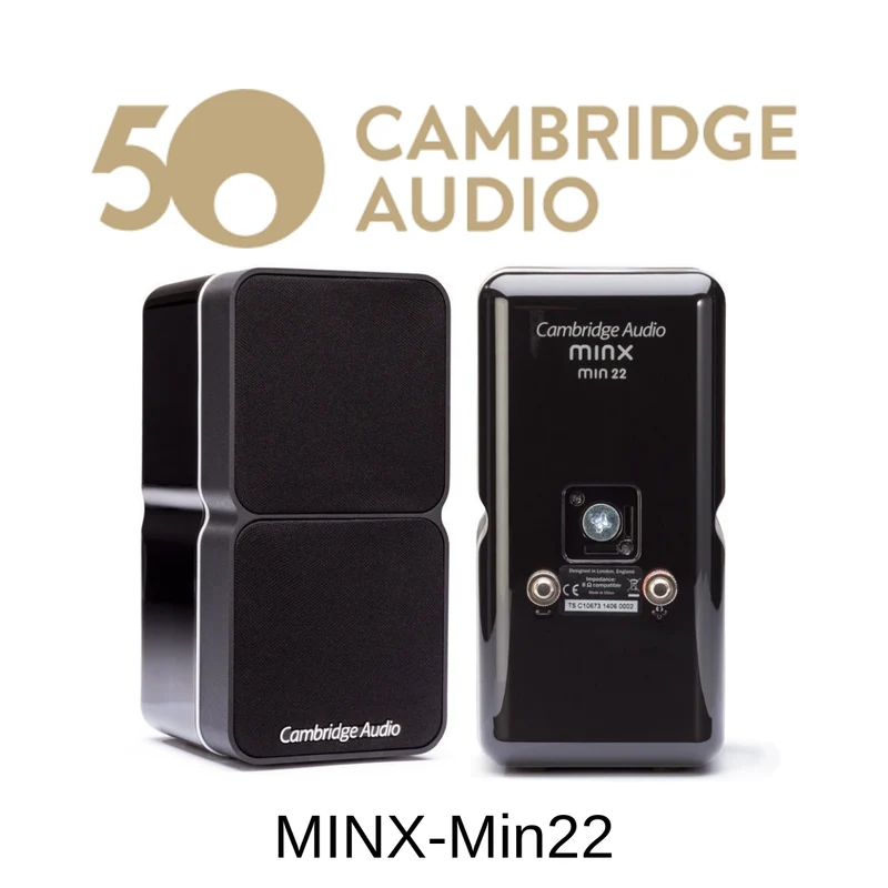 Cambridge Audio MINX Min22 - Haut-parleurs de petite taille (la paire)
