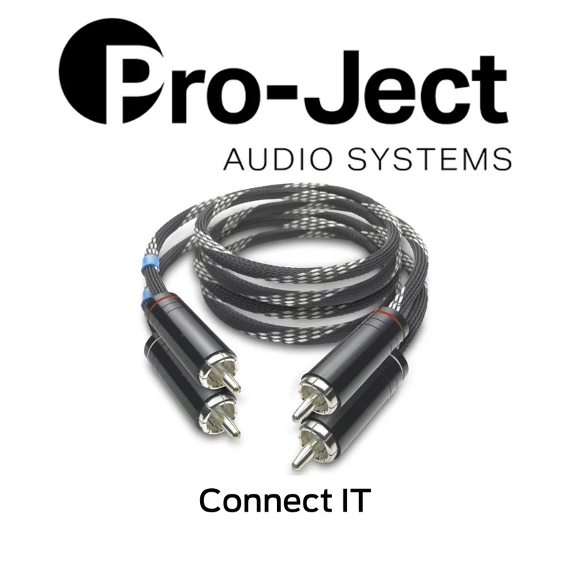 Pro-Ject Connect It - Câbles RCA mâle - RCA mâles optimisés de Pro-Ject