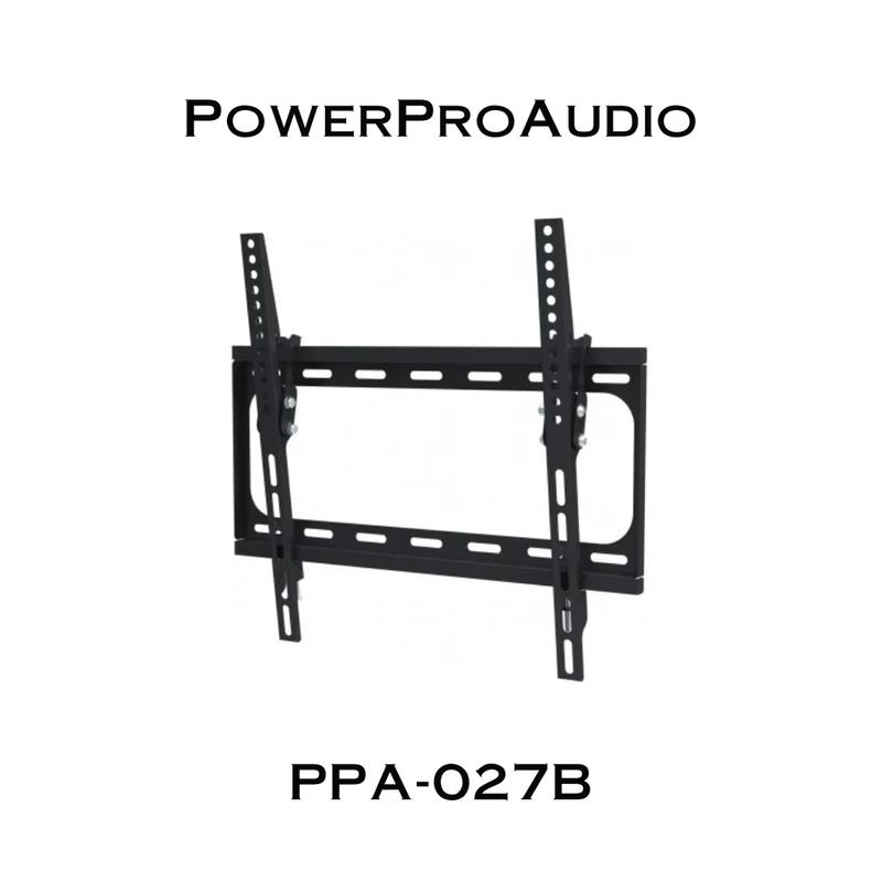 PowerProAudio PPA027B | Support mural inclinable pour téléviseurs de 23" à 55", charge 100lb