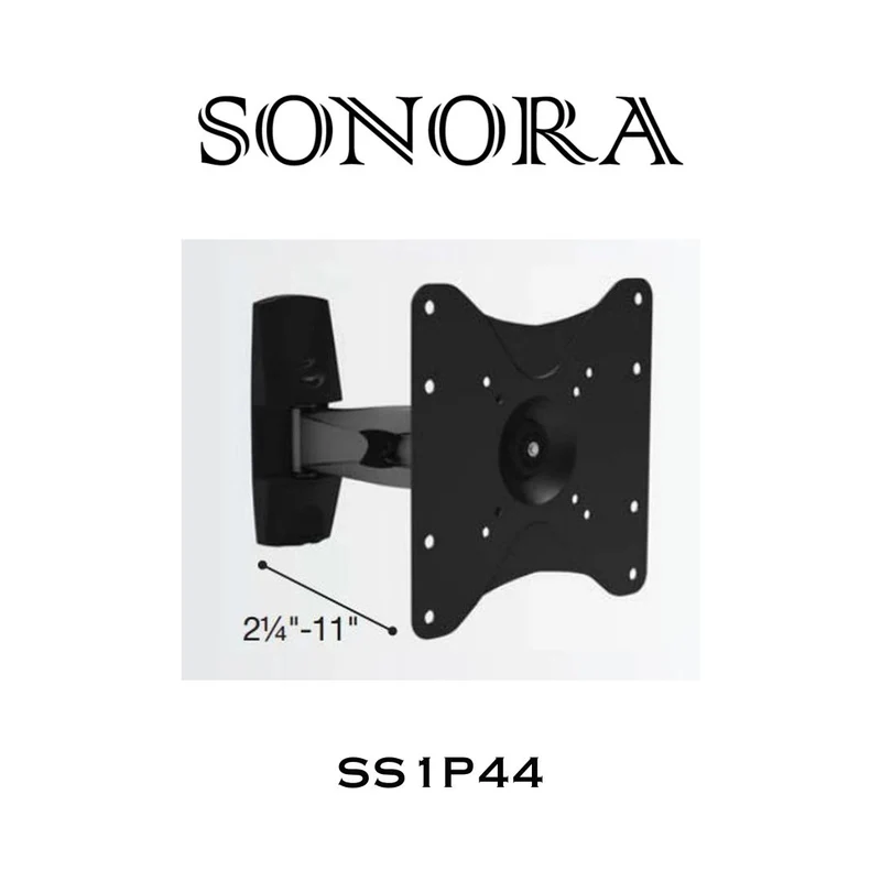 Sonora SS1P44 - Support mural Articulé pour téléviseur de 26"à 42", 99lb max.