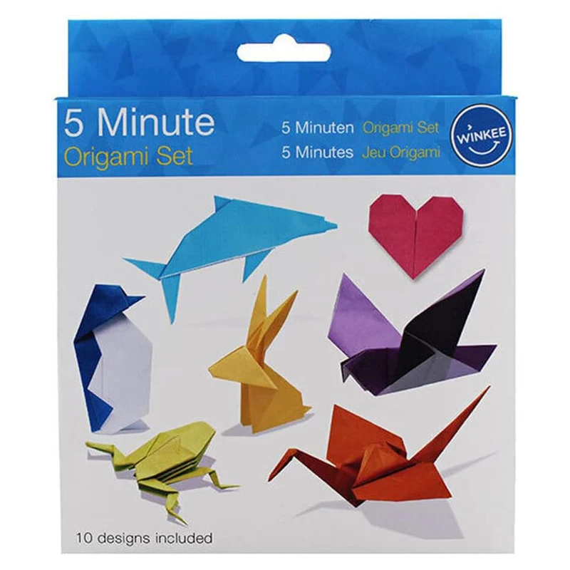 Set d'origami de 5 minutes