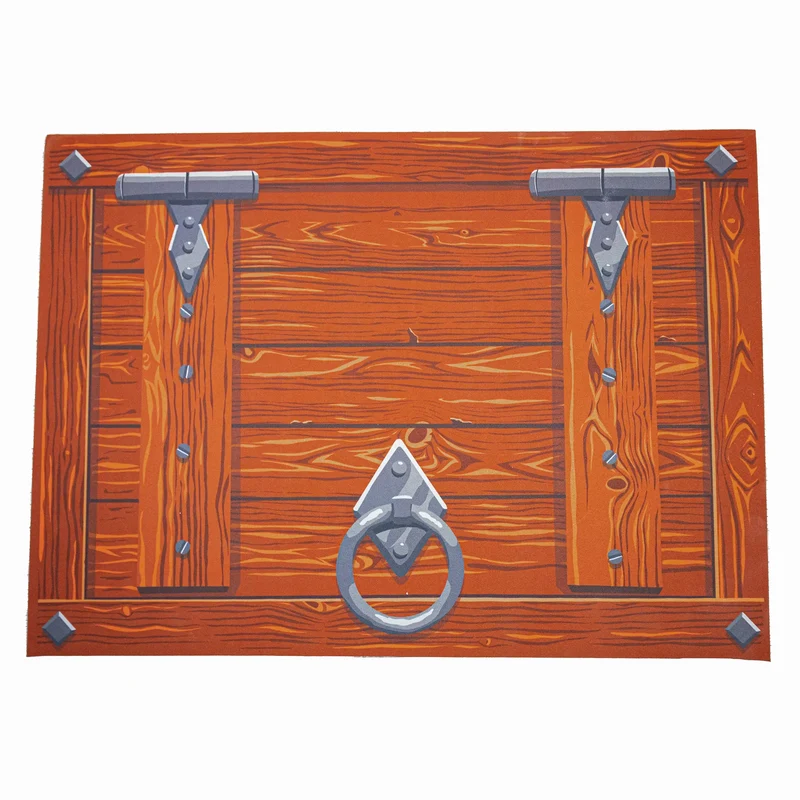 Tapis de salle de bain trappe