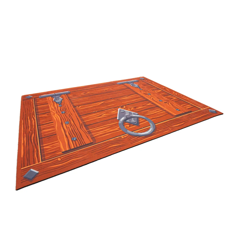 Tapis de salle de bain trappe