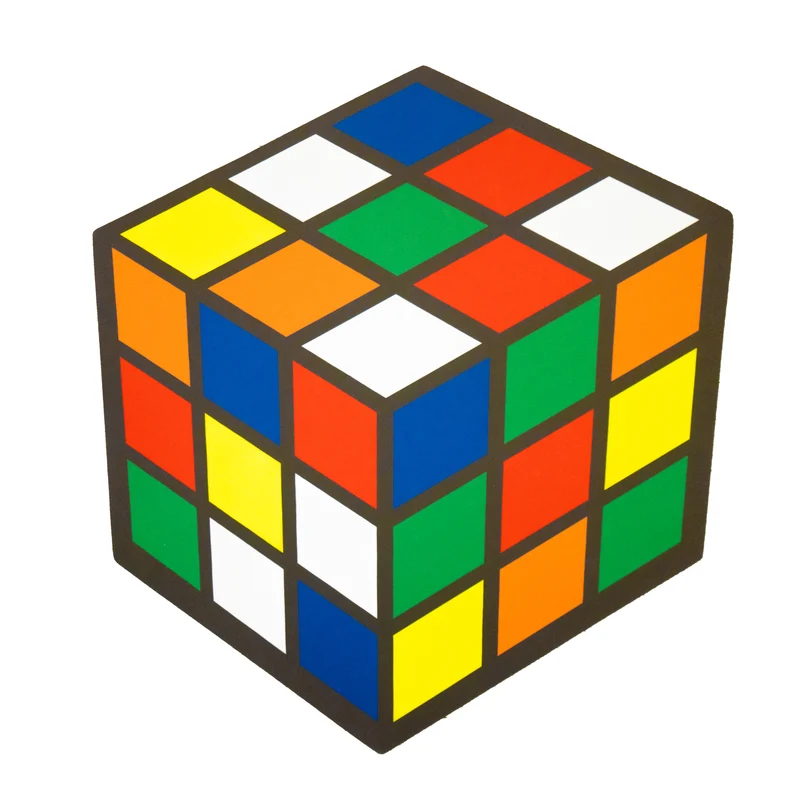 Tapis de salle de bain Rubik's Cube
