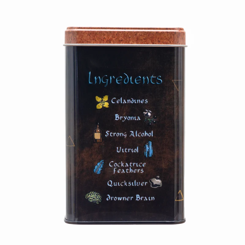 Boîte à thé fantaisie Potion d'hirondelle