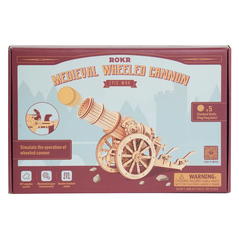 Kit de construction en bois Canon