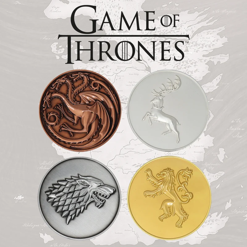 Game of Thrones Limited Edition Set de médailles de sceau