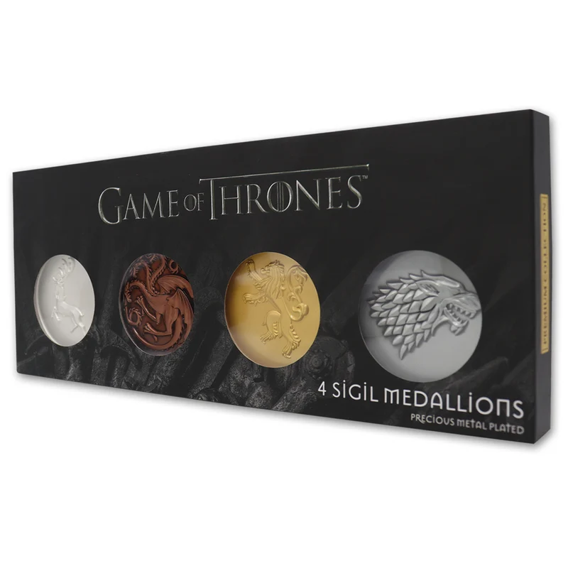 Game of Thrones Limited Edition Set de médailles de sceau