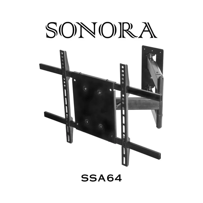 Sonora SSA64 - Support Mural Articulé pour téléviseur de 21" et plus, 110LB max.