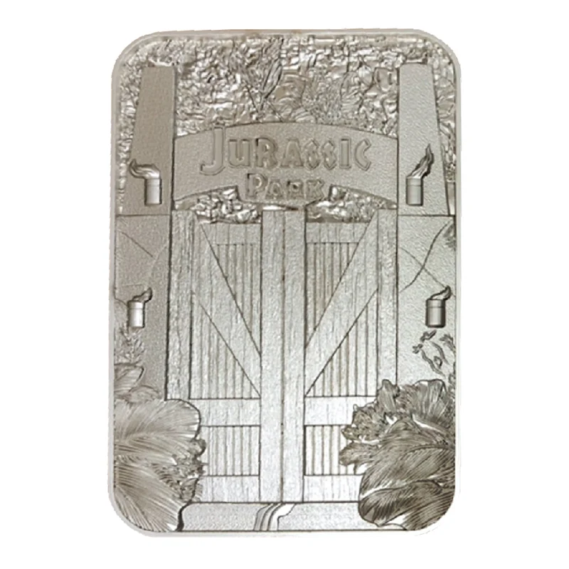 Jurassic Park Limited Edition lingot de métal Welcome