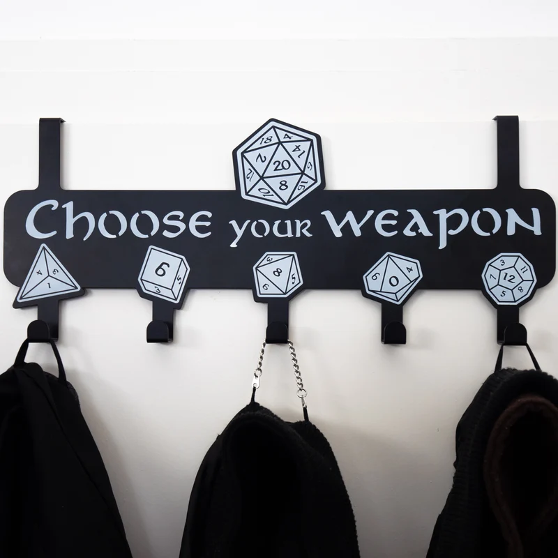 Vestiaire de porte - Choose your weapon