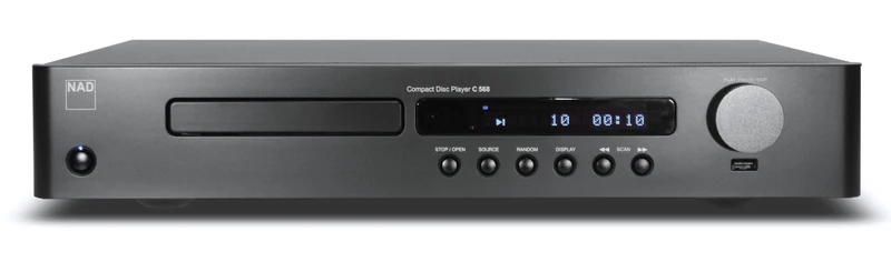 NAD C568 - Lecteur CD avec DAC Wolfson WM8741 24 Bits