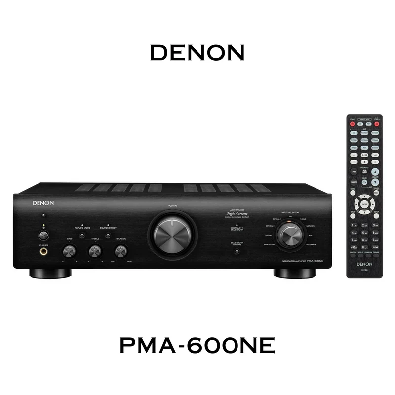Denon PMA600NE - Amplificateur stéréo intégré 70Watts/Canal avec DAC 192 kHz/24 bits, Bluetooth