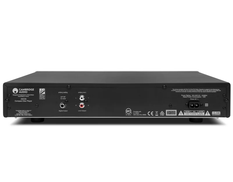 Cambridge Audio AXC35 - Lecteur CD avec DAC Wolfson 24bits