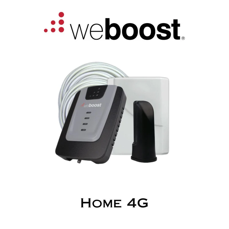 weBoost 470101F Home 4G - Amplificateur de signal cellulaire pour maison/bureau (Kit complet)