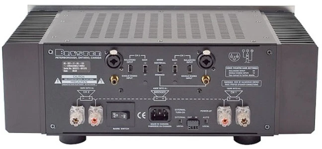 Bryston 3B³ - Amplificateur de puissance Double Mono 200Watts/canal 8Ω