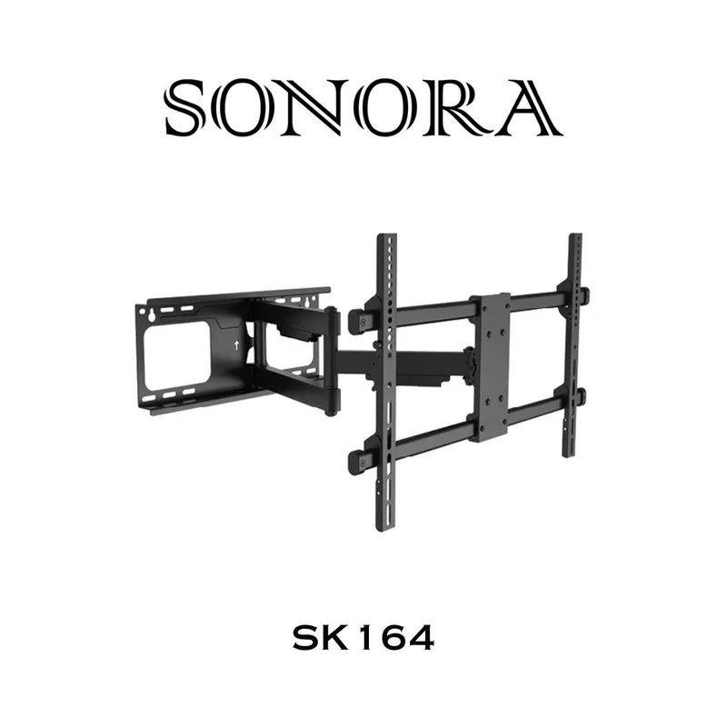 Sonora SK164 - Support mural articulé pour téléviseurs de 37" et plus, 132lb max.