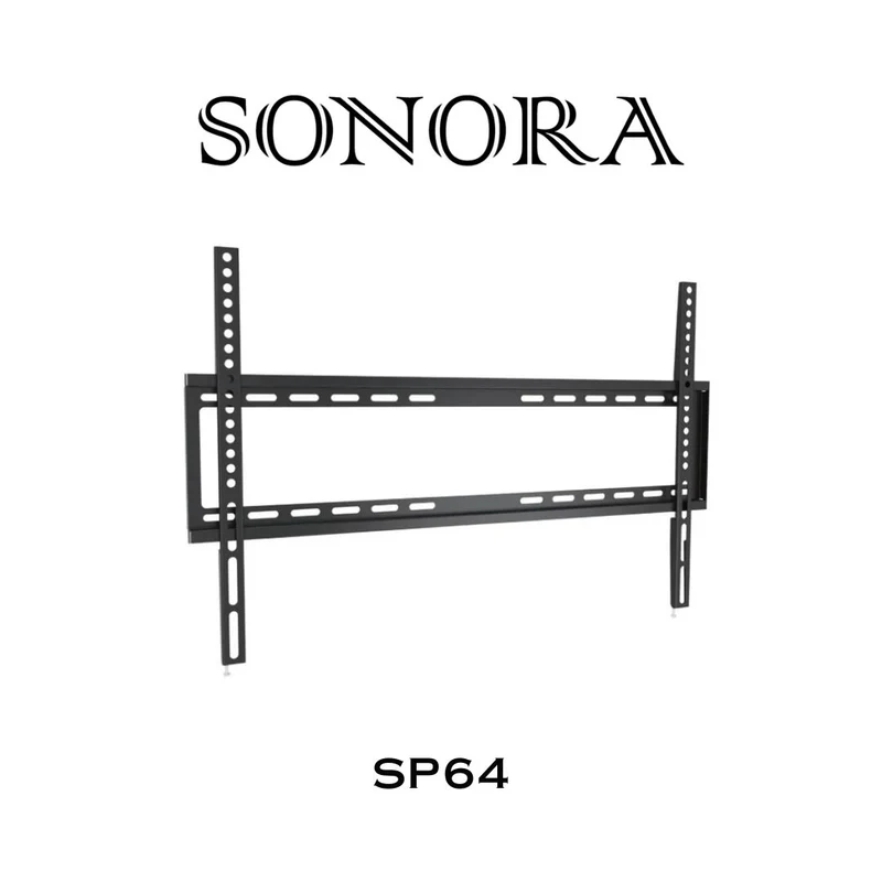 Sonora SP64 - Support mural fixe pour téléviseurs de 40" et plus, 77lb max.