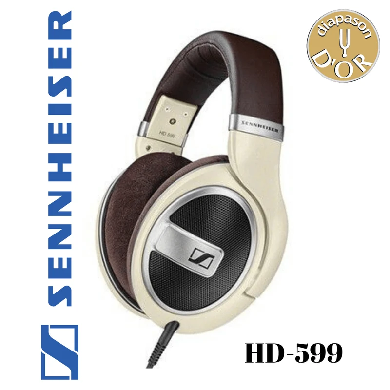 Sennheiser HD599 - Casques d'écoute circum-auriculaire ouvert (Boîte ouverte)