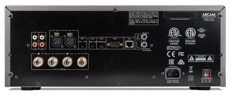 ARCAM PA240 - Amplificateur de puissance 225 Watts par canal