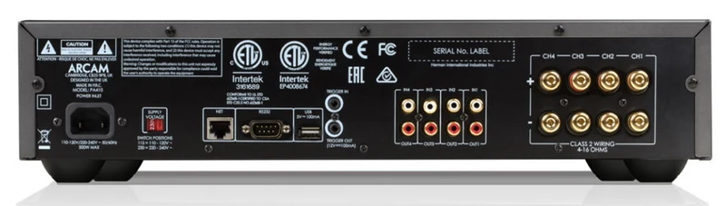 ARCAM PA410 - Amplificateur de puissance 4 canaux 70 Watts par canal