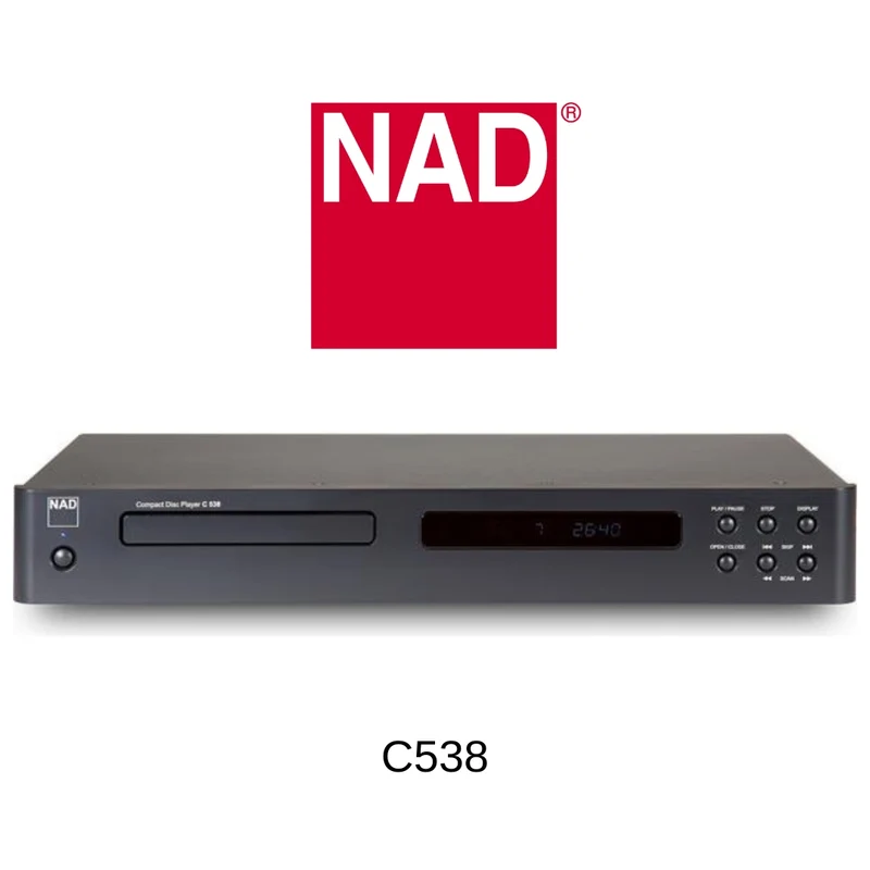 NAD C538 - Lecteur CD avec DAC Wolfson 24 bits