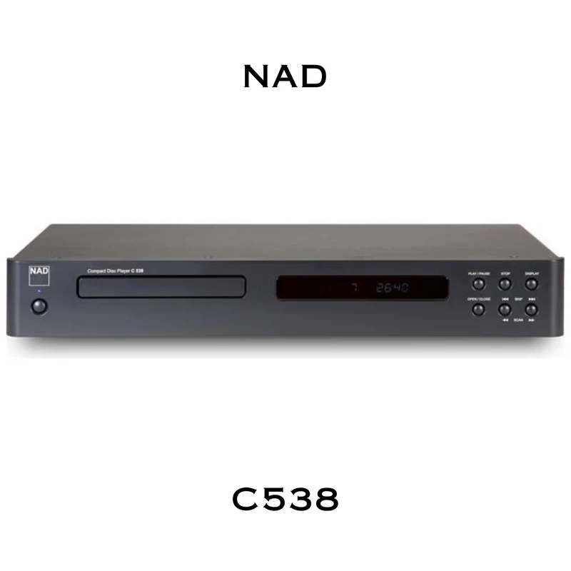 NAD C538 - Lecteur CD avec DAC Wolfson 24 bits