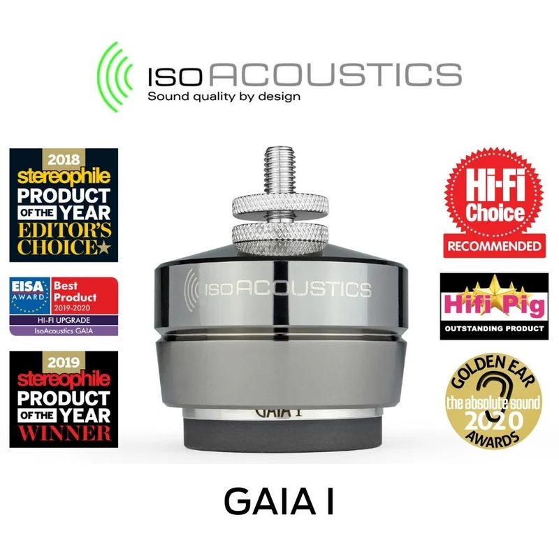 IsoAcoustics GAIA I (4) - Amortisseurs enceinte moins de 220 lb