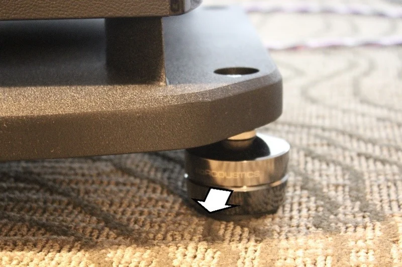 IsoAcoustics GAIA I (4) - Amortisseurs enceinte moins de 220 lb
