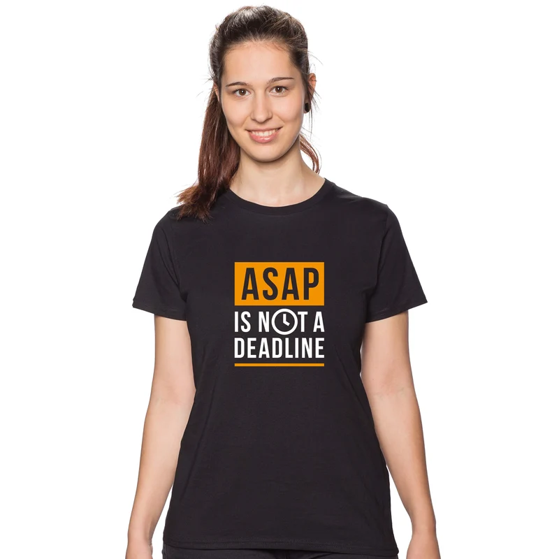 ASAP n'est pas une date limite