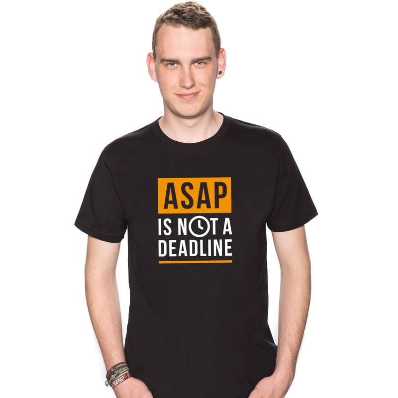 ASAP n'est pas une date limite