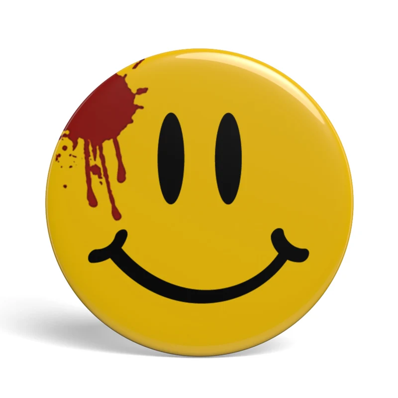 Bouton geek Bloody Smiley