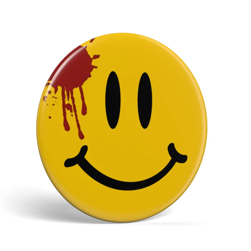 Bouton geek Bloody Smiley