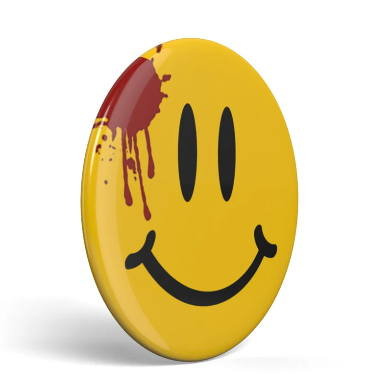 Bouton geek Bloody Smiley