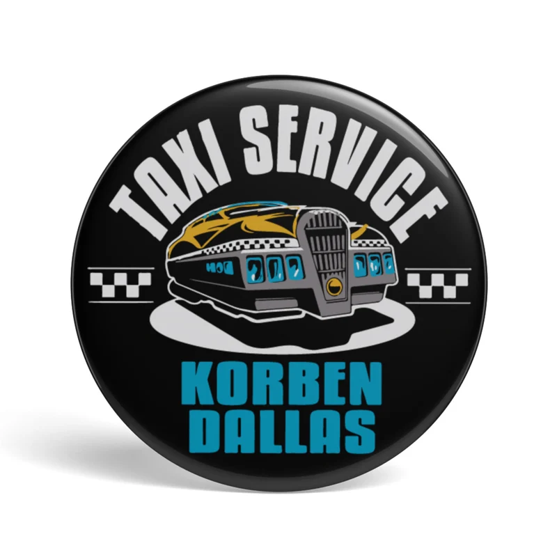 Geek Button Corbeille Dallas Taxi Service