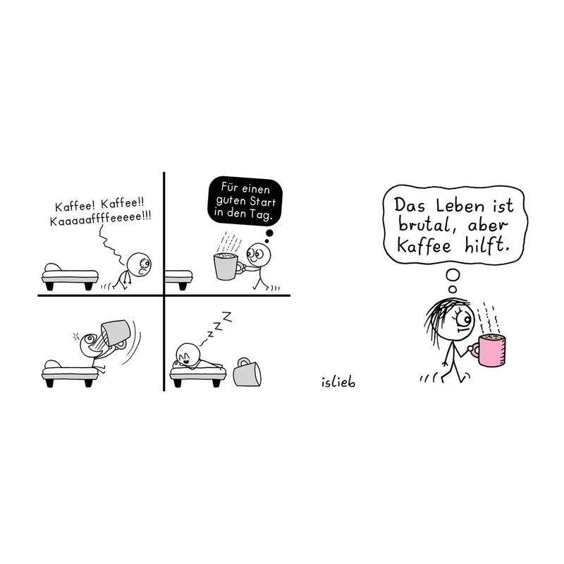 islieb - Le café aide le gobelet