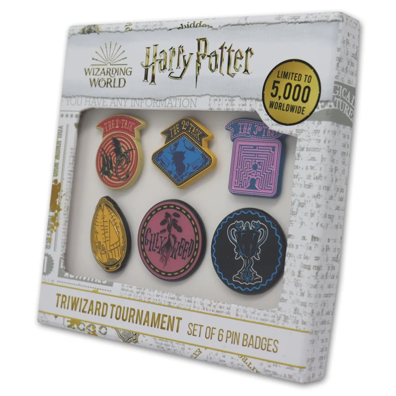 Harry Potter Limited Edition Triwizard Tournament Pin Set