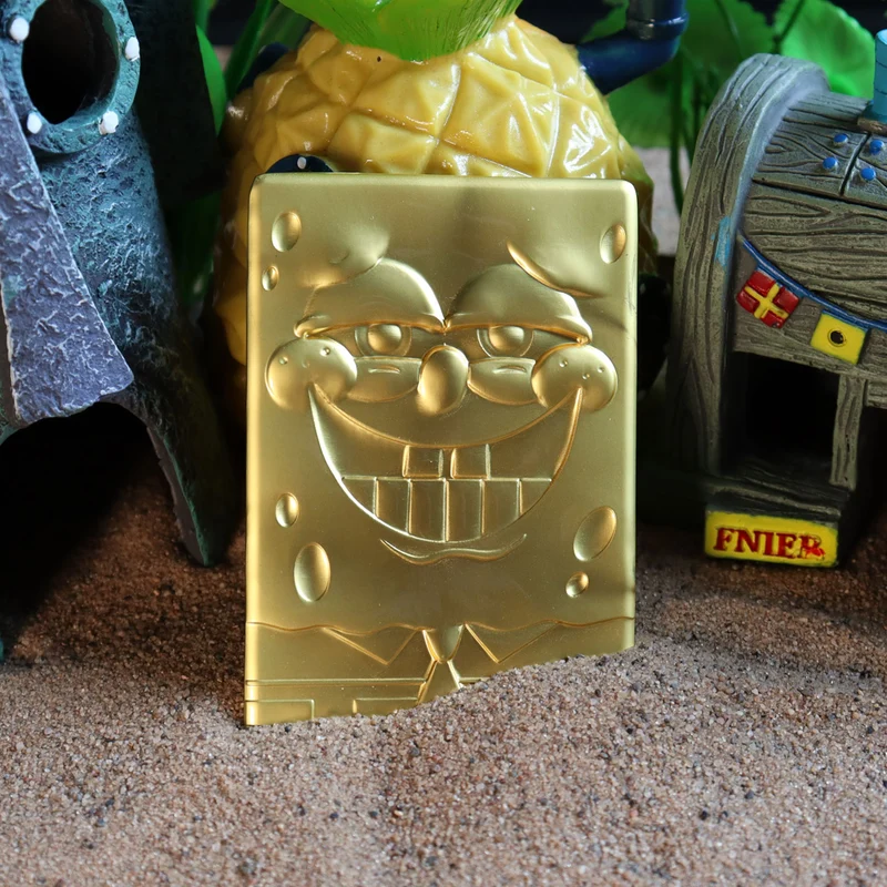 Bob l'éponge en or 24 carats, pièce de collection en édition limitée