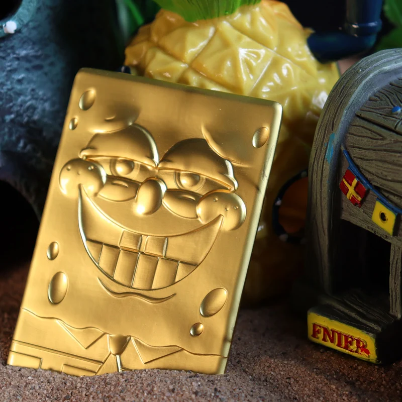 Bob l'éponge en or 24 carats, pièce de collection en édition limitée