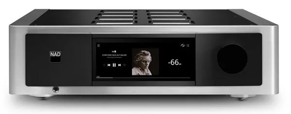 NAD M33 - Amplificateur 200W/C, BluOS® Streaming, DAC, écran tactile LCD
