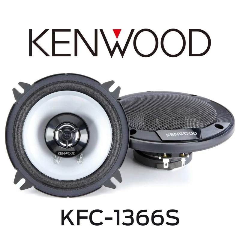 Kenwood KFC1366S | Haut-parleurs de voiture 2 voies 5-1/4 Série Sport (Paire)