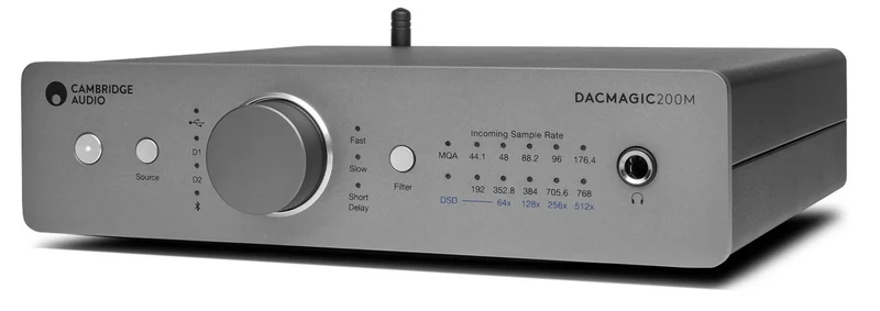 Cambridge Audio DacMagic 200M - DAC puissant 32 bits/768kHz doté d'une amplification de casque