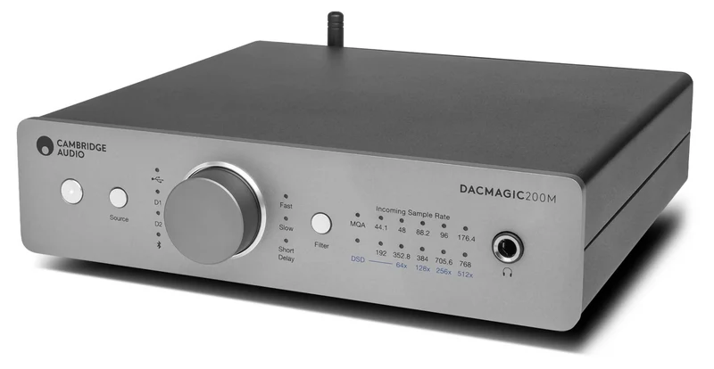 Cambridge Audio DacMagic 200M - DAC puissant 32 bits/768kHz doté d'une amplification de casque