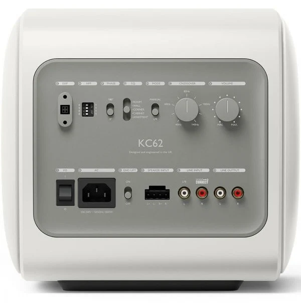 KEF KC62 - Caissons de basses avec 2 haut-parleurs de graves de 6.5'' et 2x500W RMS